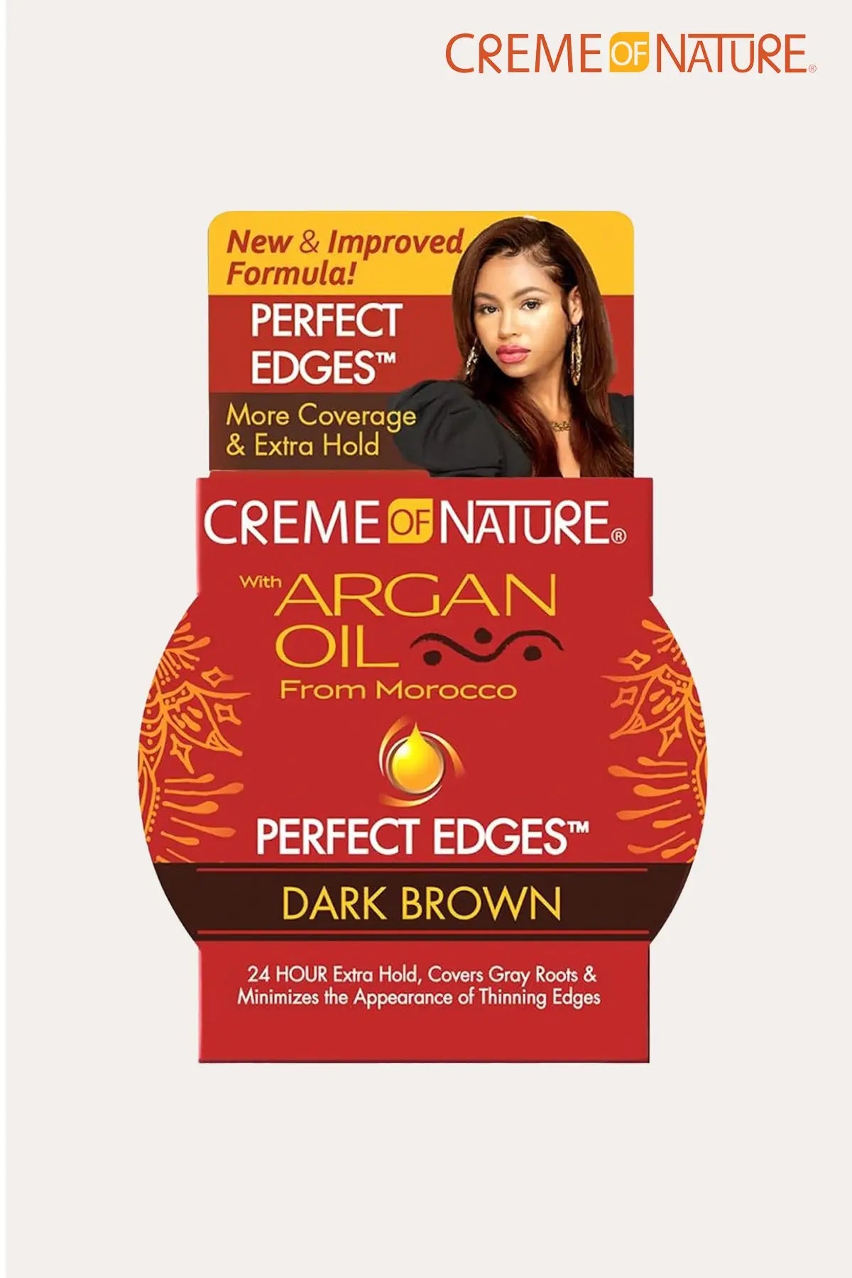 CREME OF NATURE WITH ARGAN OIL FROM MOROCCO PERFECT EDGES 2.25oz - BSW BEAUTY CANADA