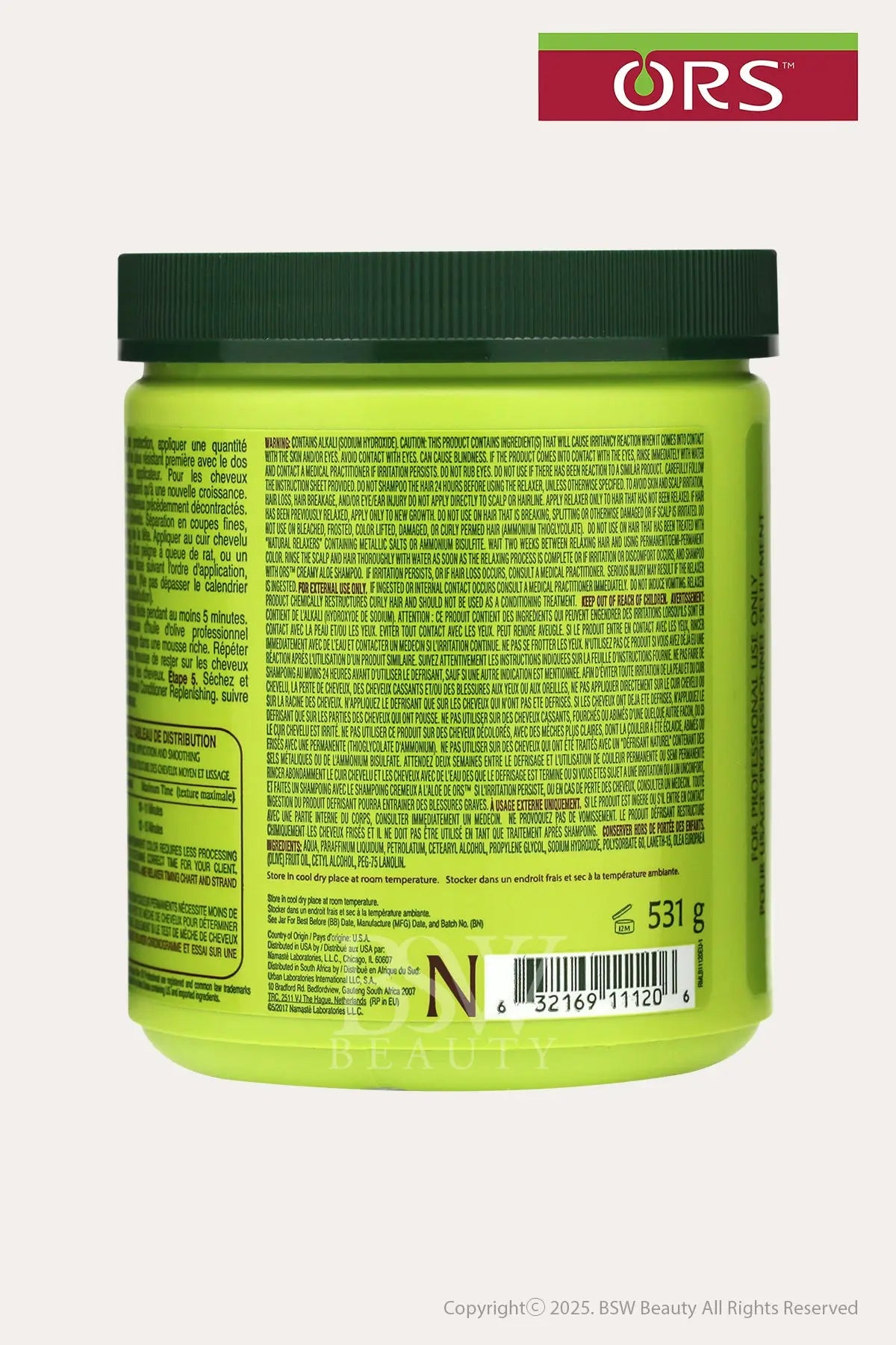 ORS OLIVE OIL PROFESSIONAL RELAXER - BSW BEAUTY CANADA