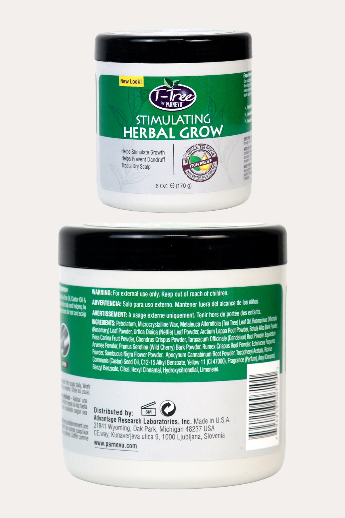PARNEVU T-TREE STIMULATING HERBAL GROW 6oz