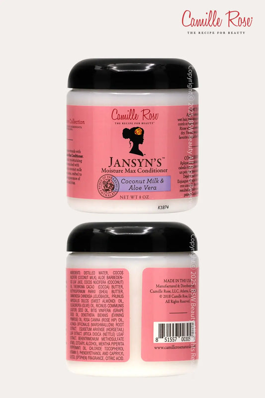 CAMILLE ROSE NATURALS JANSYN'S MOISTURE MAX CONDITIONER 8oz - BSW BEAUTY CANADA