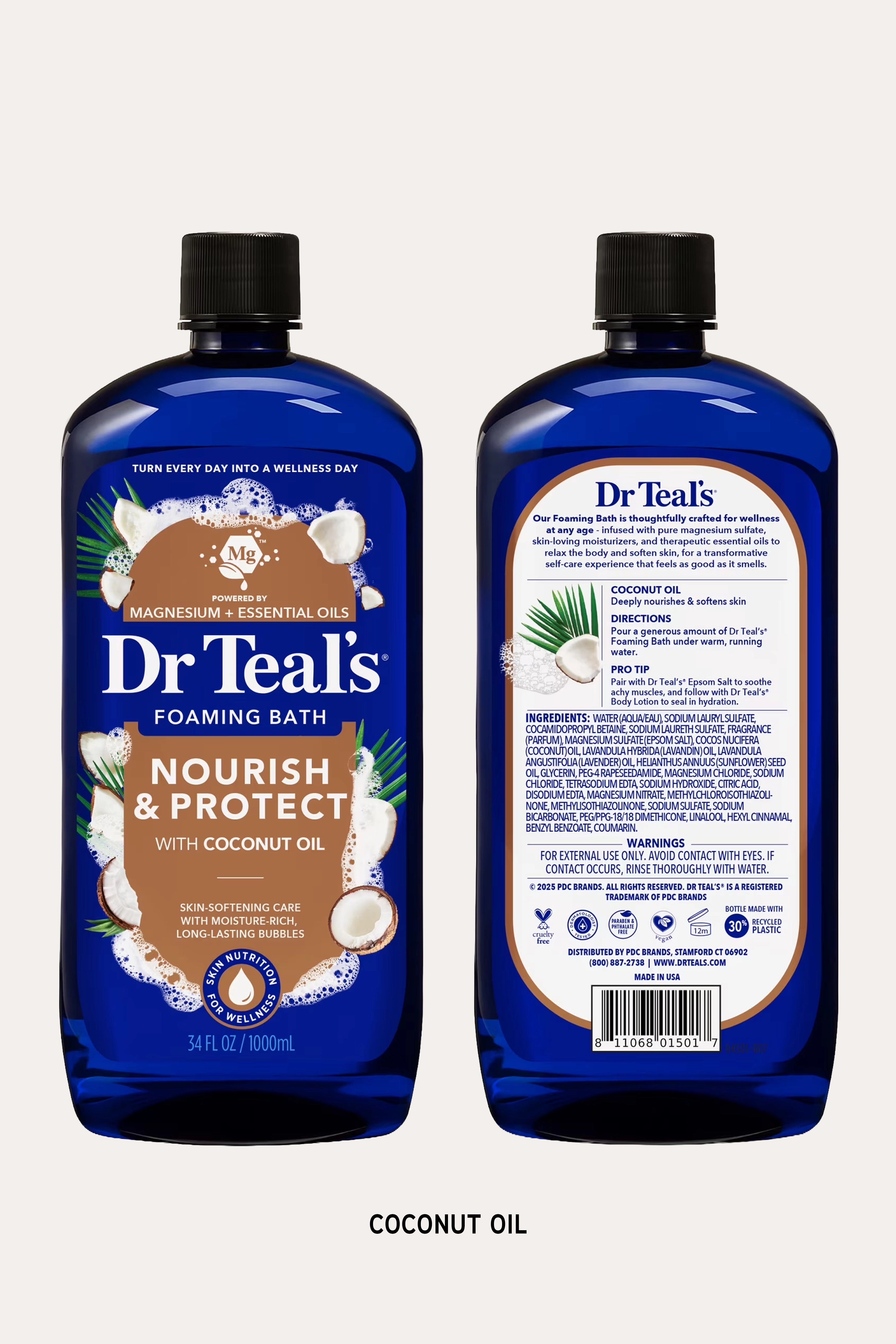 DR TEAL'S FOAMING BATH (3 types)
