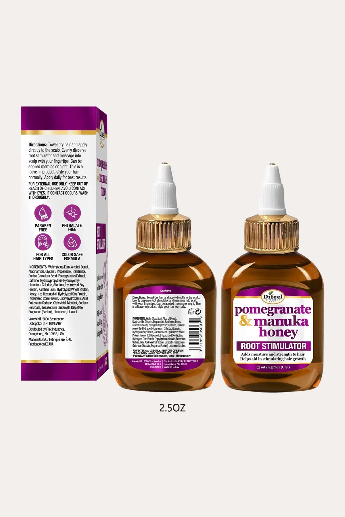 DIFEEL POMEGRANATE & MANUKA HONEY PREMIUM HAIR OIL