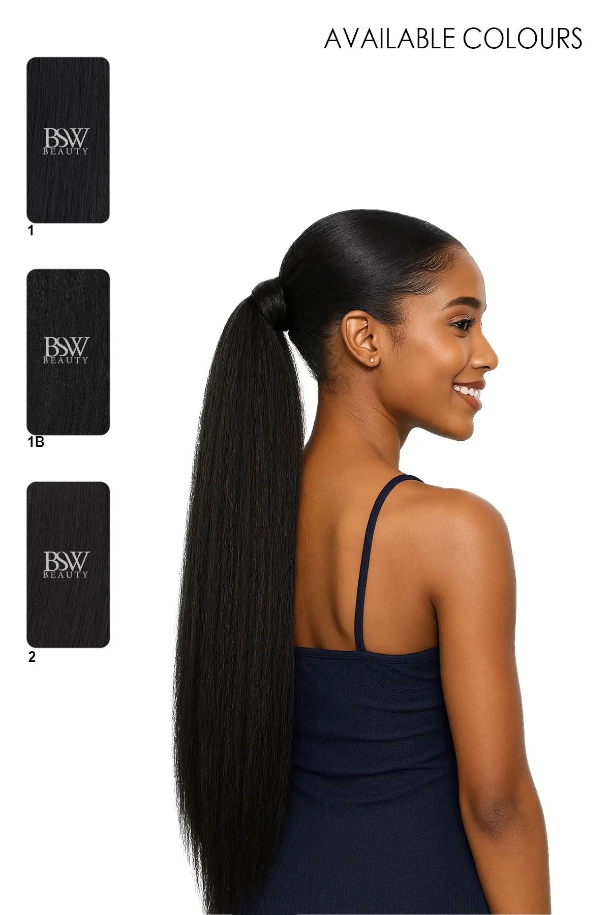 SHAKE N GO ORGANIQUE PONY PRO NATURAL YAKY 24" - BSW BEAUTY CANADA