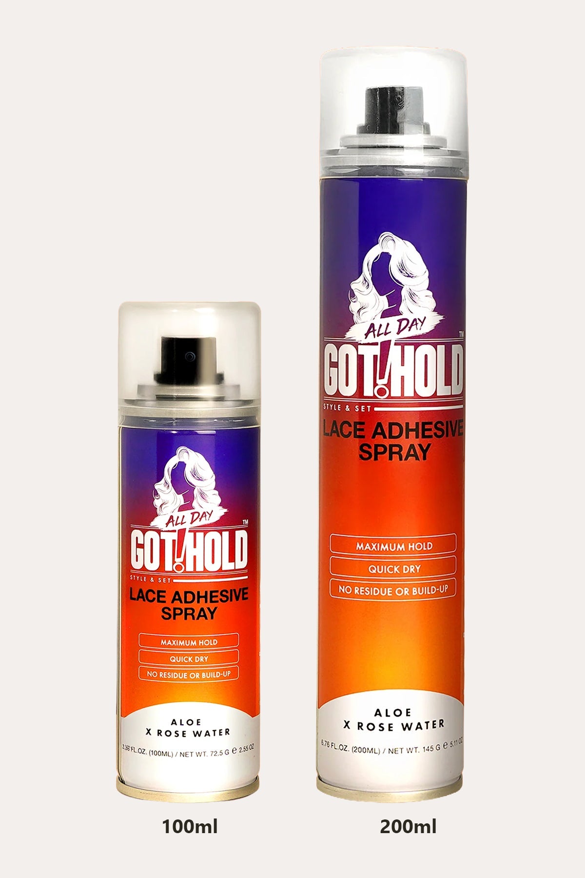 ALL DAY GOT HOLD WIG ADHESIVE SPRAY EBIN NEW YORK