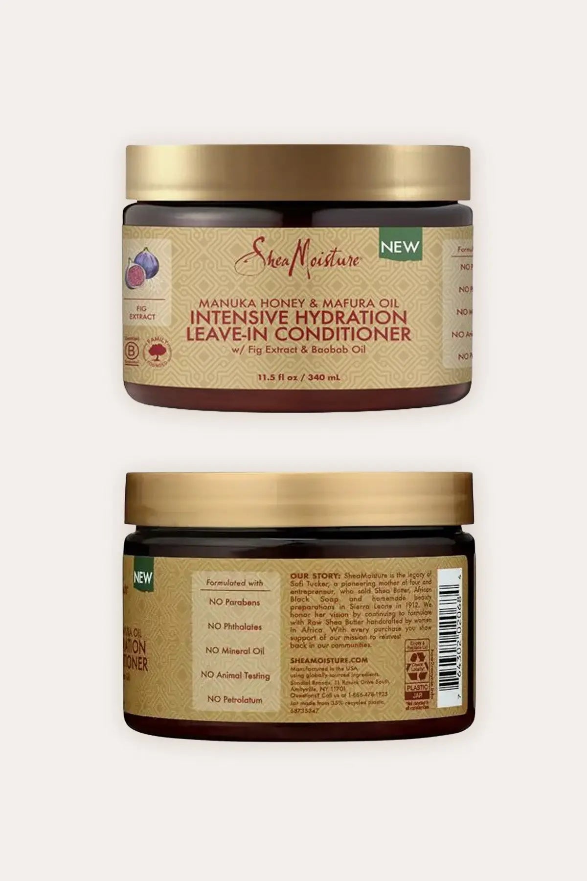 SHEA MOISTURE MANUKA HONEY & MAFURA OIL INTENSIVE HYDRATION & CARE LEAVE-IN CONDITIONER 11.5oz