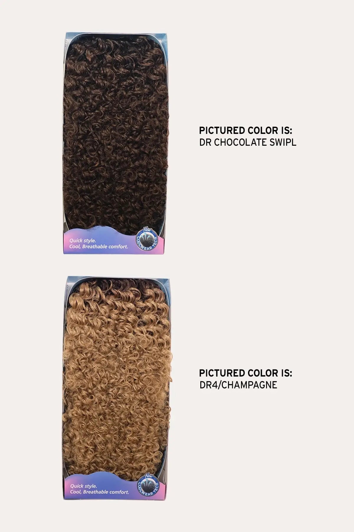 OUTRE QUICK WEAVE FLOWAIR HALF WIG - FLOW 7