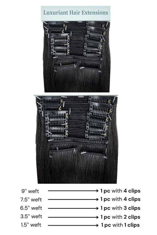 [완료] HAIR COUTURE - AVANTI HUMAN HAIR BLEND CLIP IN 9PC 18" HAIR COUTURE