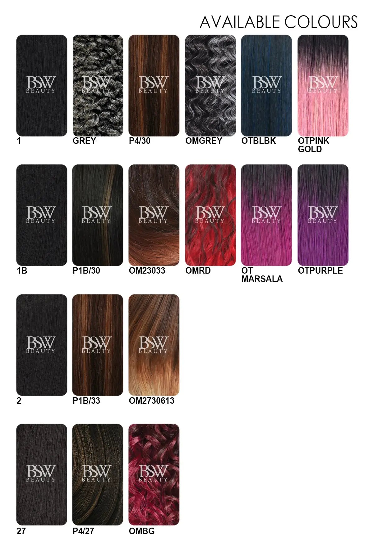 SHAKE N GO QUE SHORT CUT 3PCS WATER DEEP - BSW BEAUTY CANADA