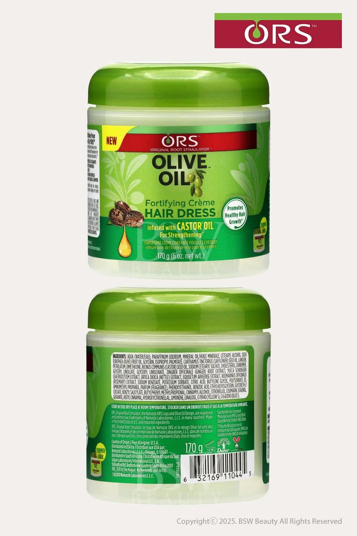 ORS OLIVE OIL FORTIFYING CREME HAIR DRESS 6oz ORS OLIVE OIL FORTIFYING CREME HAIR DRESS 6oz