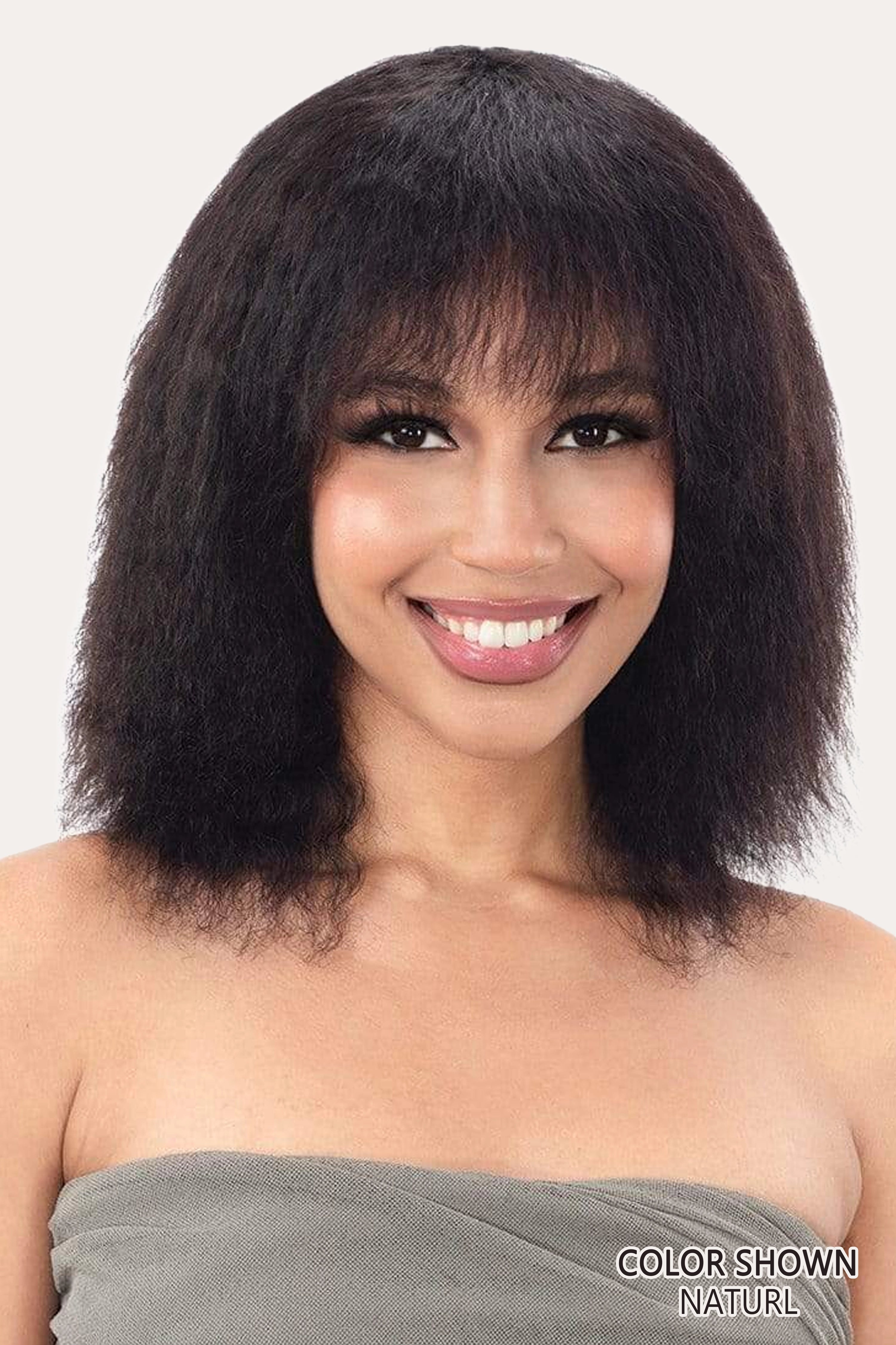 [Registered][Pickup Complete]SHAKE N GO NAKED 100% HUMAN HAIR WET&WAVY WIG - WAIKIKI CURL !