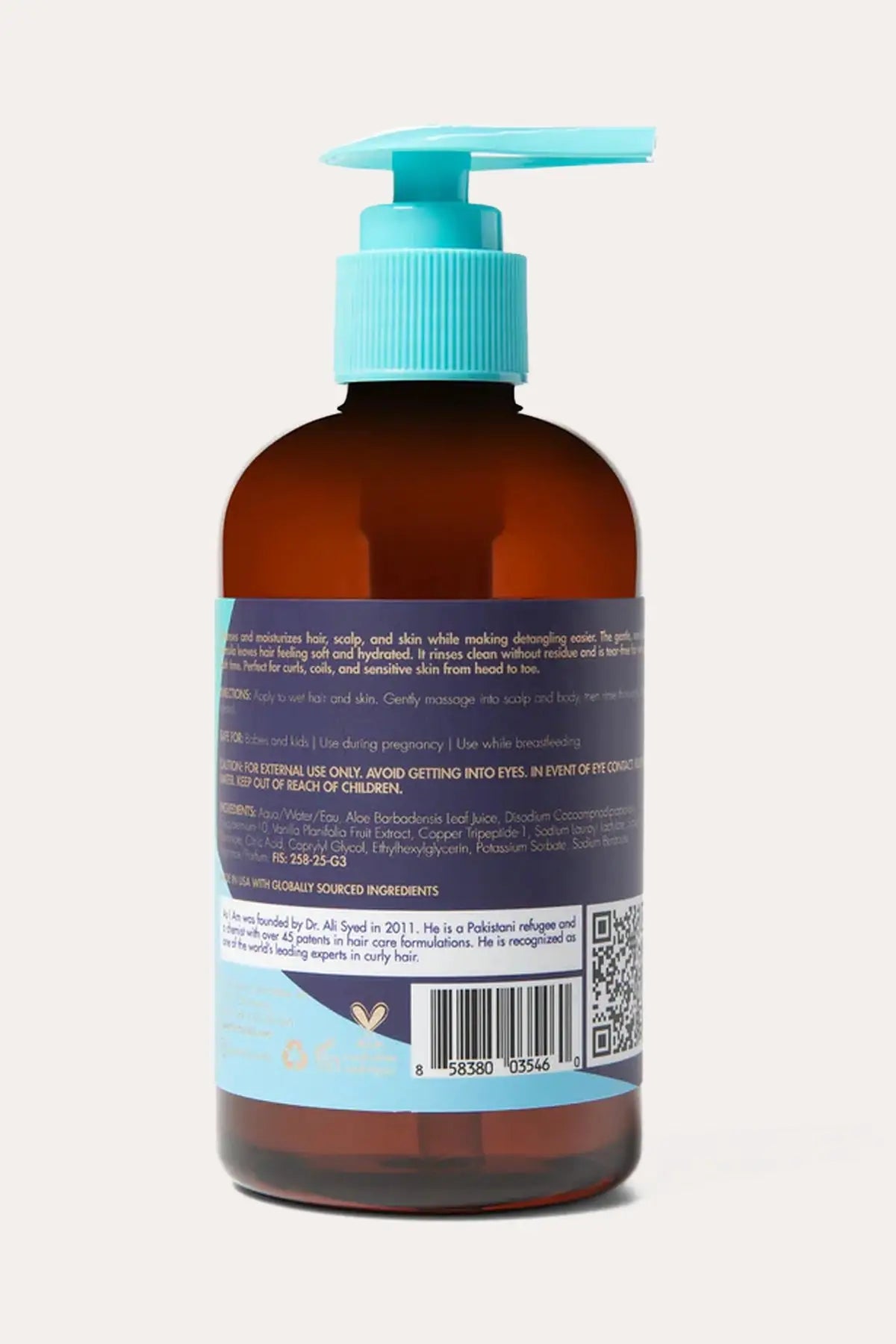 AS I AM BORN CURLY BABY SHAMPOO & BODY WASH 8oz AS I AM