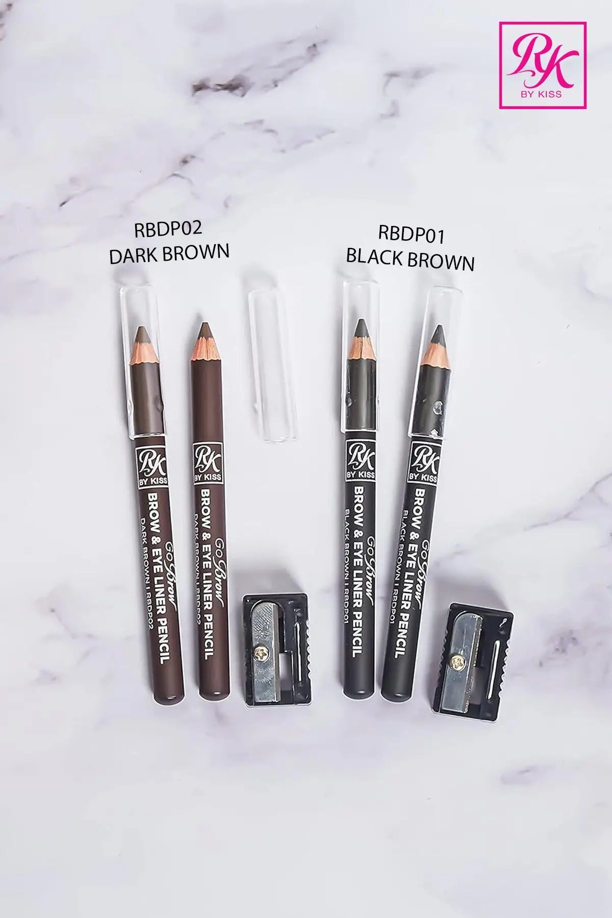 RUBY KISS BY KISS GO BROW DUO PENCIL - BSW BEAUTY CANADA