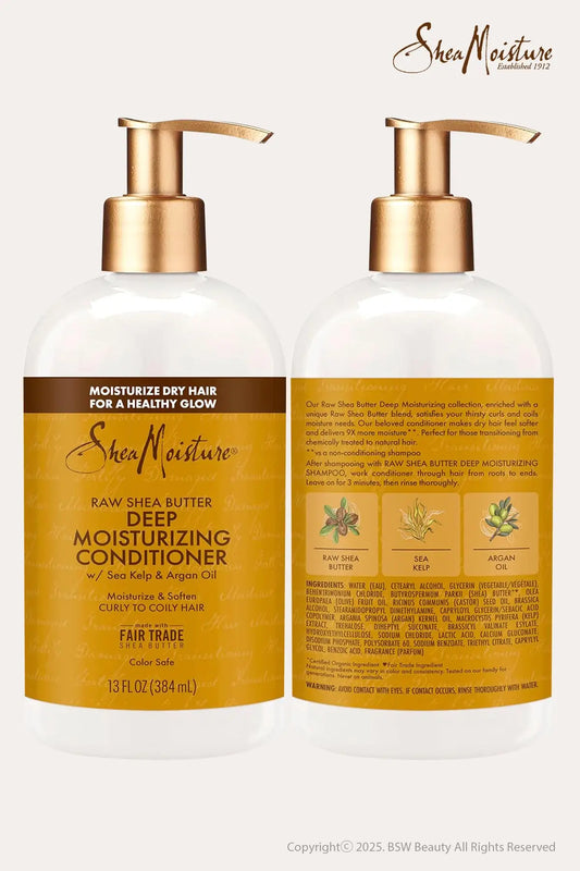 SHEA MOISTURE RAW SHEA BUTTER RESTORATIVE CONDITIONER 13oz - BSW BEAUTY CANADA