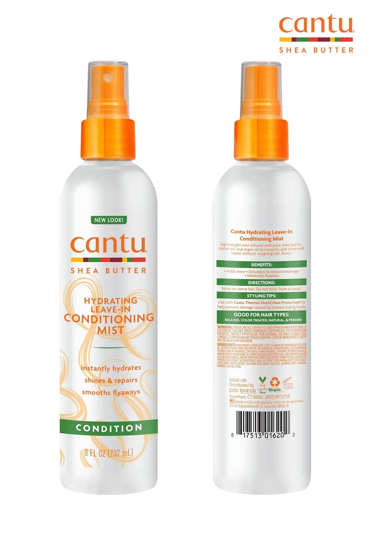 CANTU SHEA BUTTER HYDRATING LEAVE-IN CONDITIONING MIST 8oz