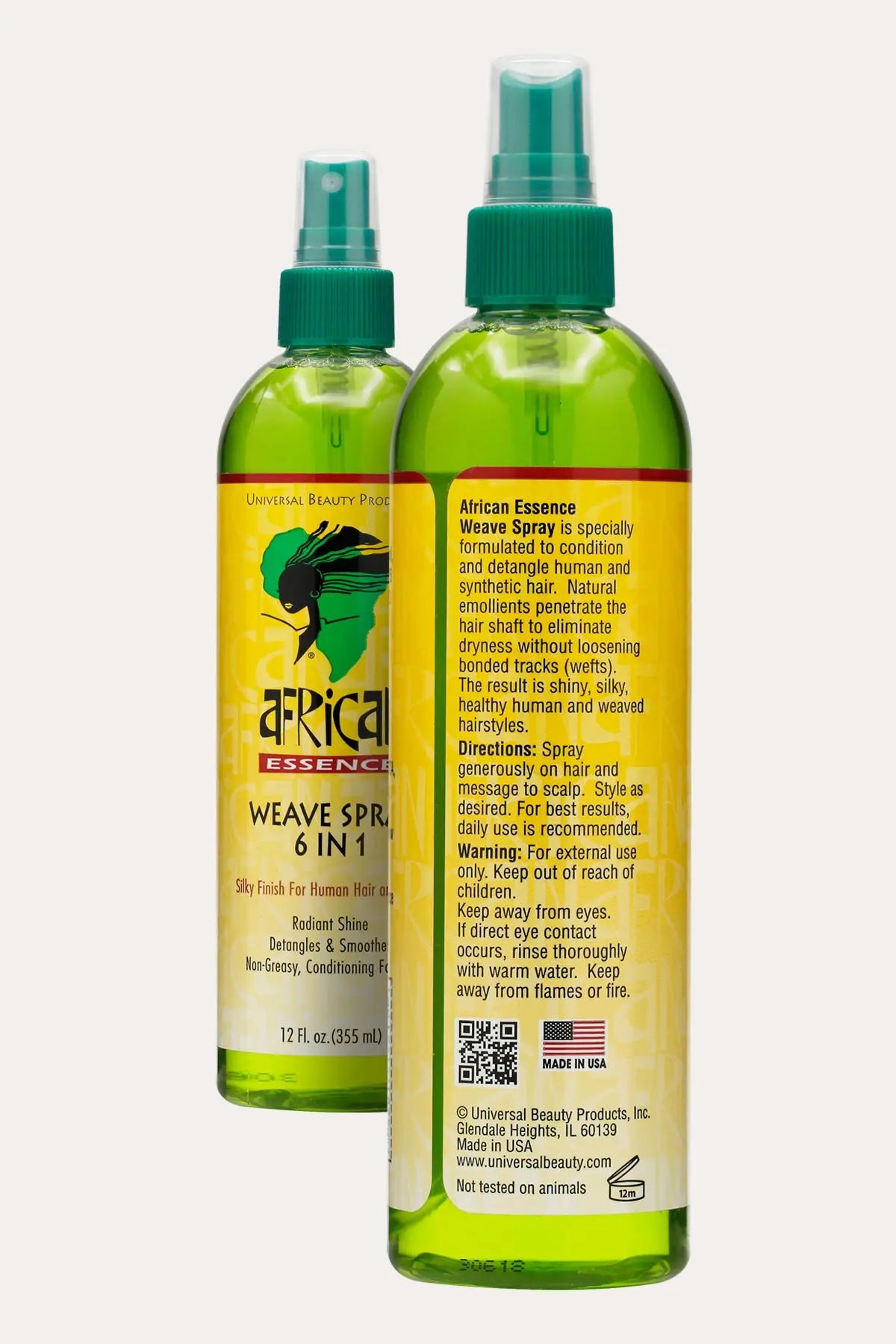 AFRICAN ESSENCE WEAVE SPRAY 6 IN 1 12oz - BSW BEAUTY CANADA
