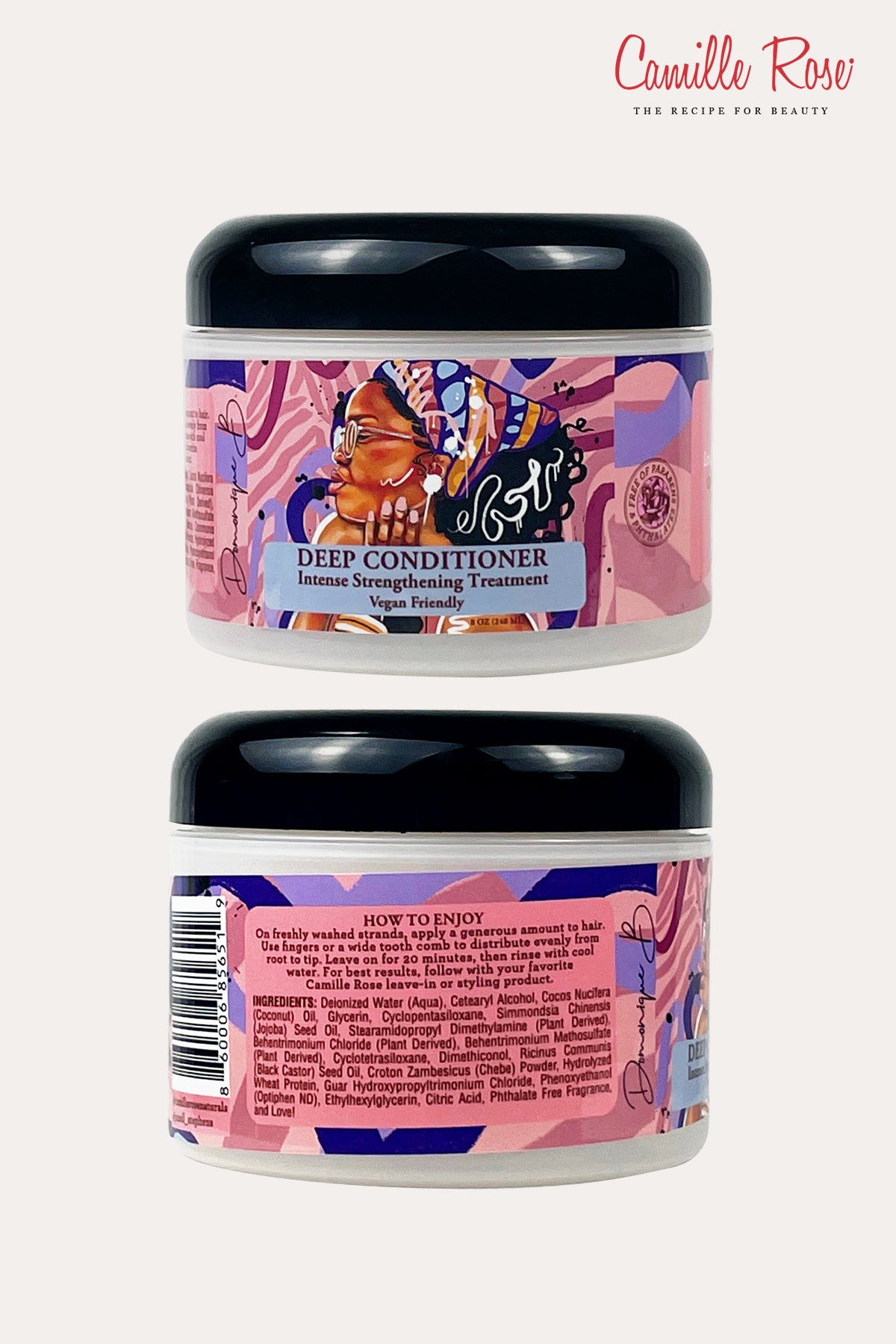 CAMILLE ROSE DEEP CONDITIONER INTENSE STRENGTHENING TREATMENT(limited edition) 8oz - BSW BEAUTY CANADA