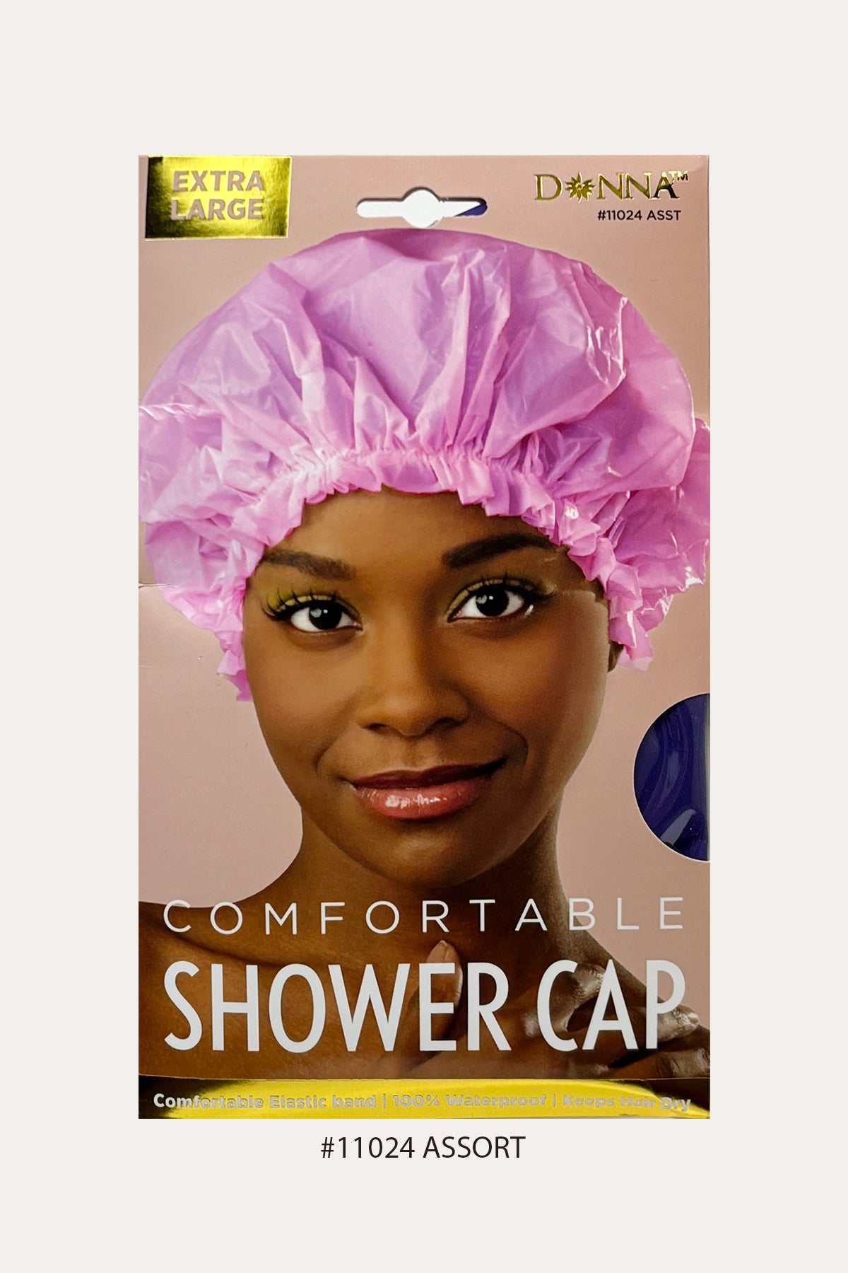 DONNA CAP PREMIUM COLLECTION SHOWER CAP X-LARGE - BSW BEAUTY CANADA
