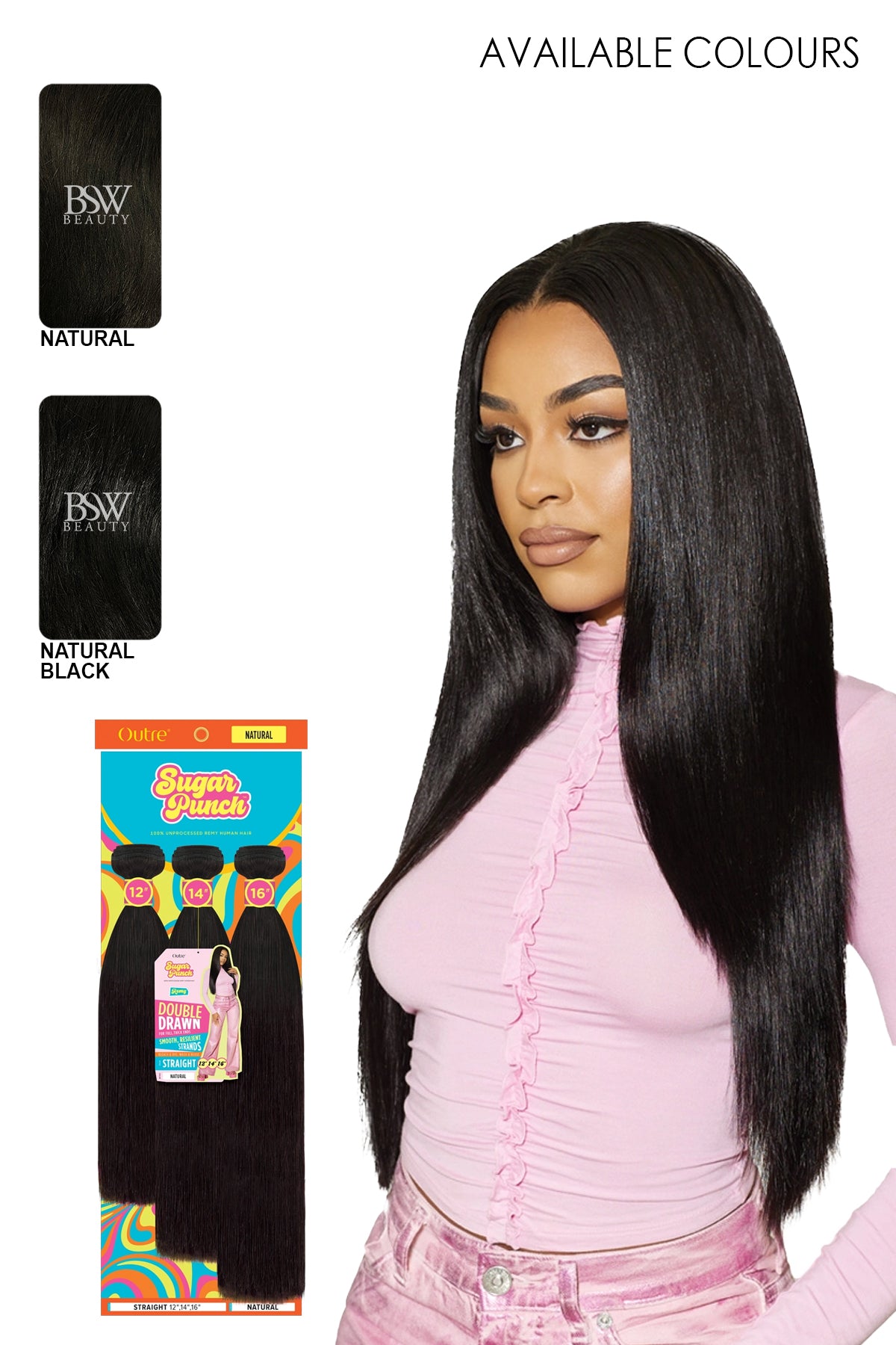 OUTRE SUGAR PUNCH - STRAIGHT MULTI 3PCS - BSW BEAUTY CANADA