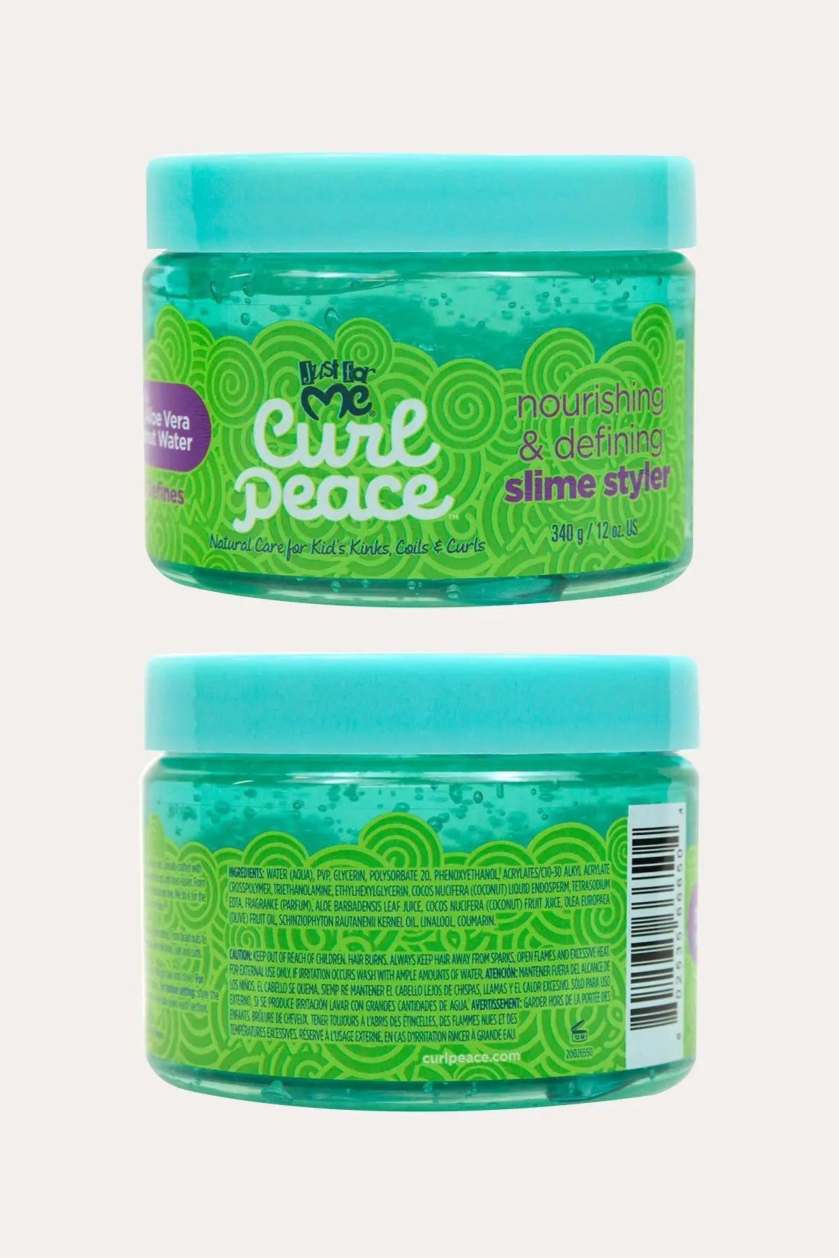 JUST FOR ME CURL PEACE NOURISHING & DEFINING SLIME STYLER 12oz - BSW BEAUTY CANADA
