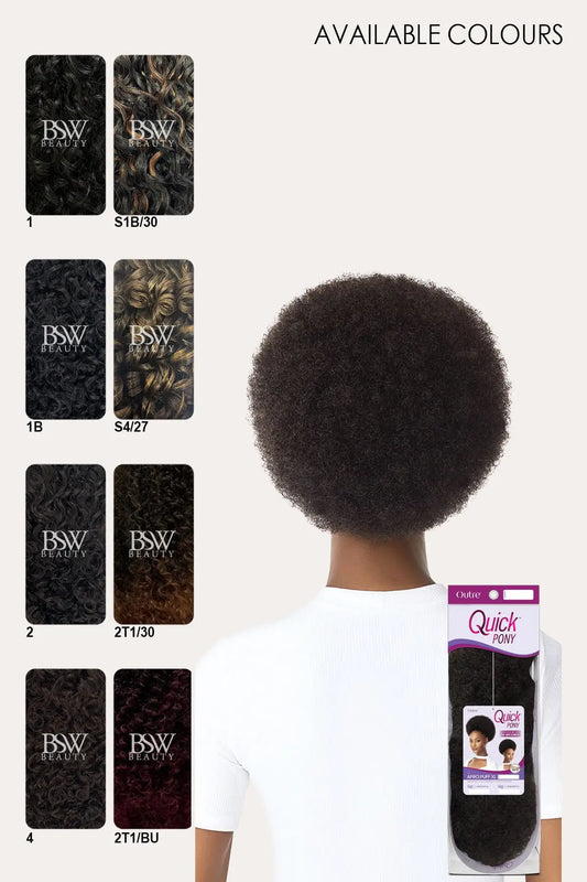 OUTRE QUICK PONY - AFRO PUFF XL - BSW BEAUTY CANADA