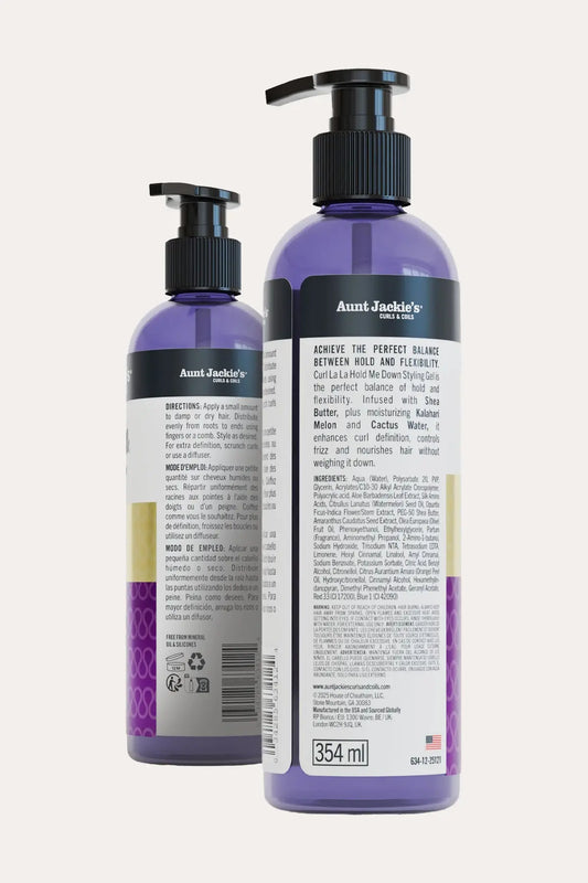 AUNT JACKIES CURL LA LA STYLING GEL 12oz AUNT JACKIE'S