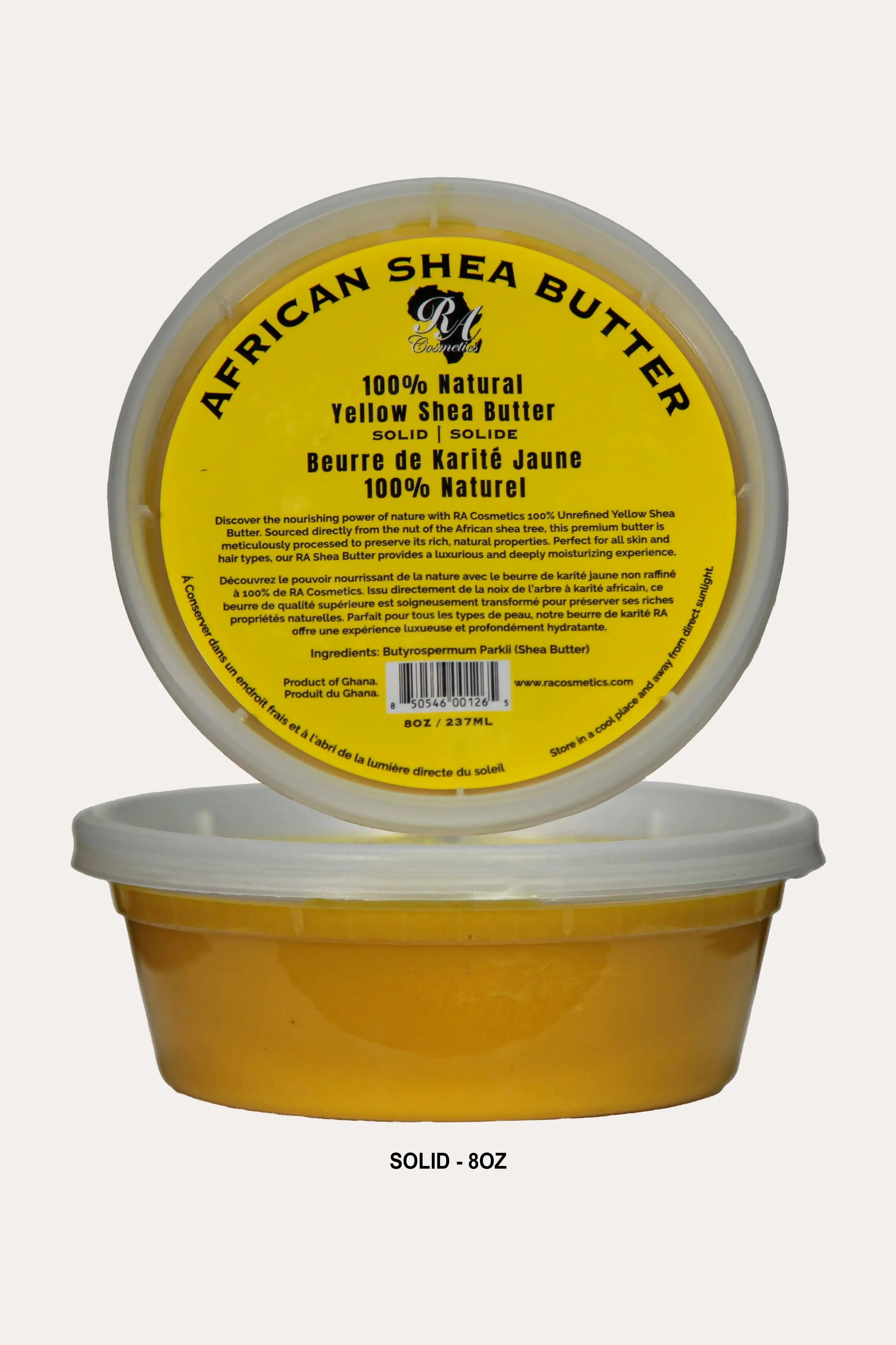 RA COSMETICS AFRICAN SHEA BUTTER [CHUNKY/SOLID] RA COSMETICS