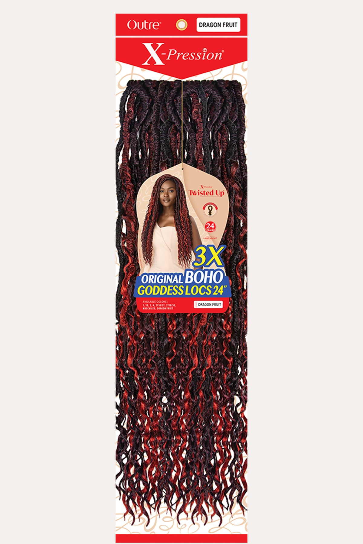 OUTRE X-PRESSION 3X ORIGINAL BOHO - GODDESS LOCS 24" - BSW BEAUTY CANADA