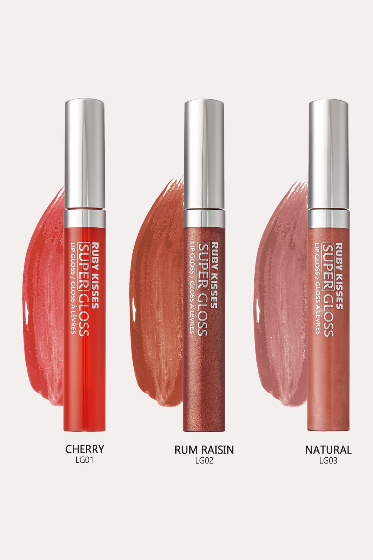 RUBY KISSES SUPER FRUIT LIP GLOSS - BSW BEAUTY CANADA