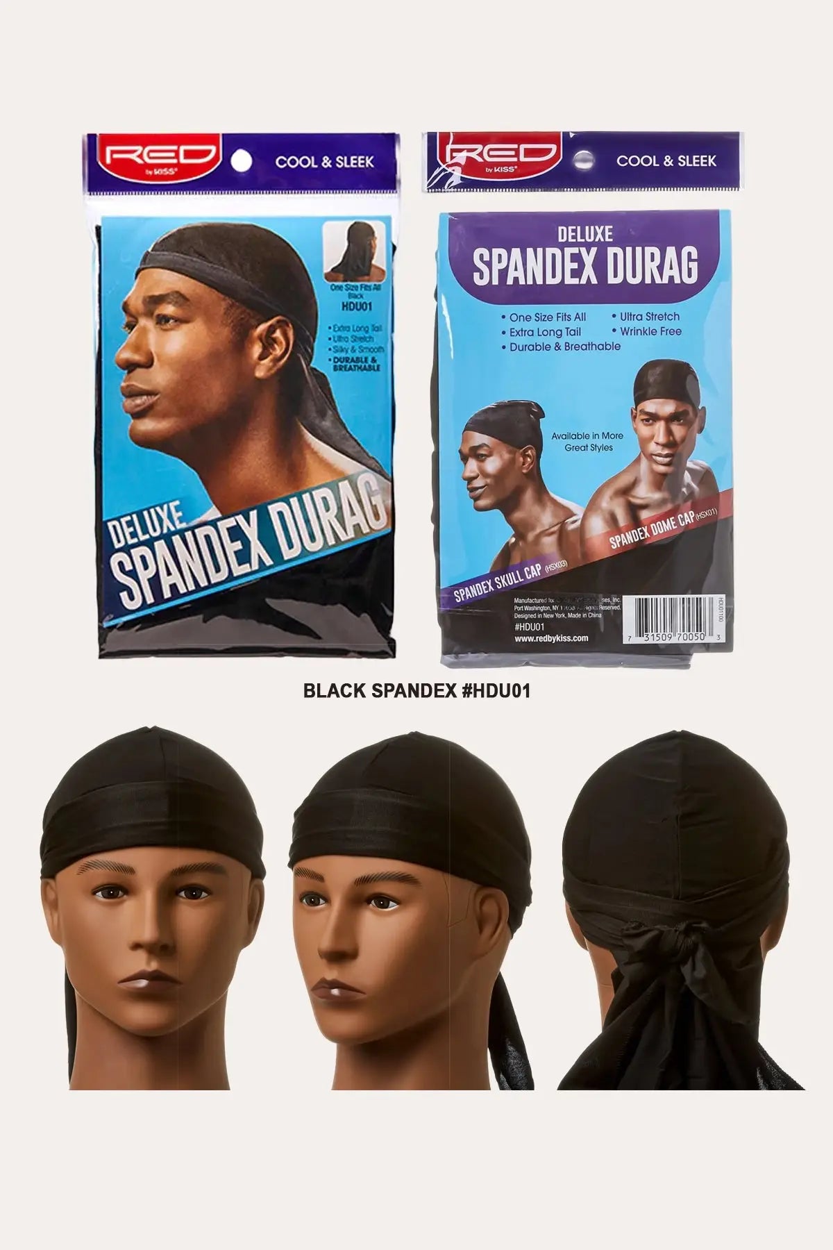 RED BY KISS DELUXE DURAG