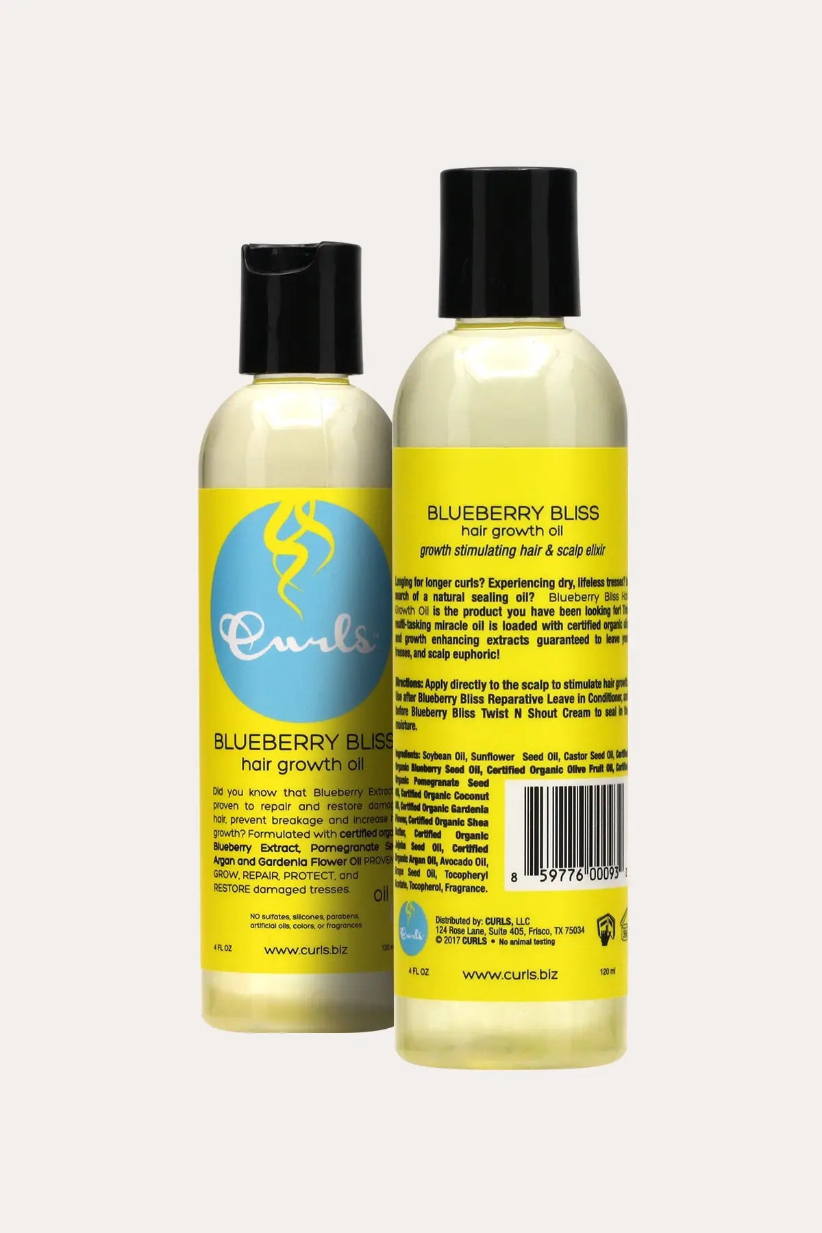 CURLS BLUEBERRY BLISS HAIR & SCALP OIL 4oz - BSW BEAUTY CANADA