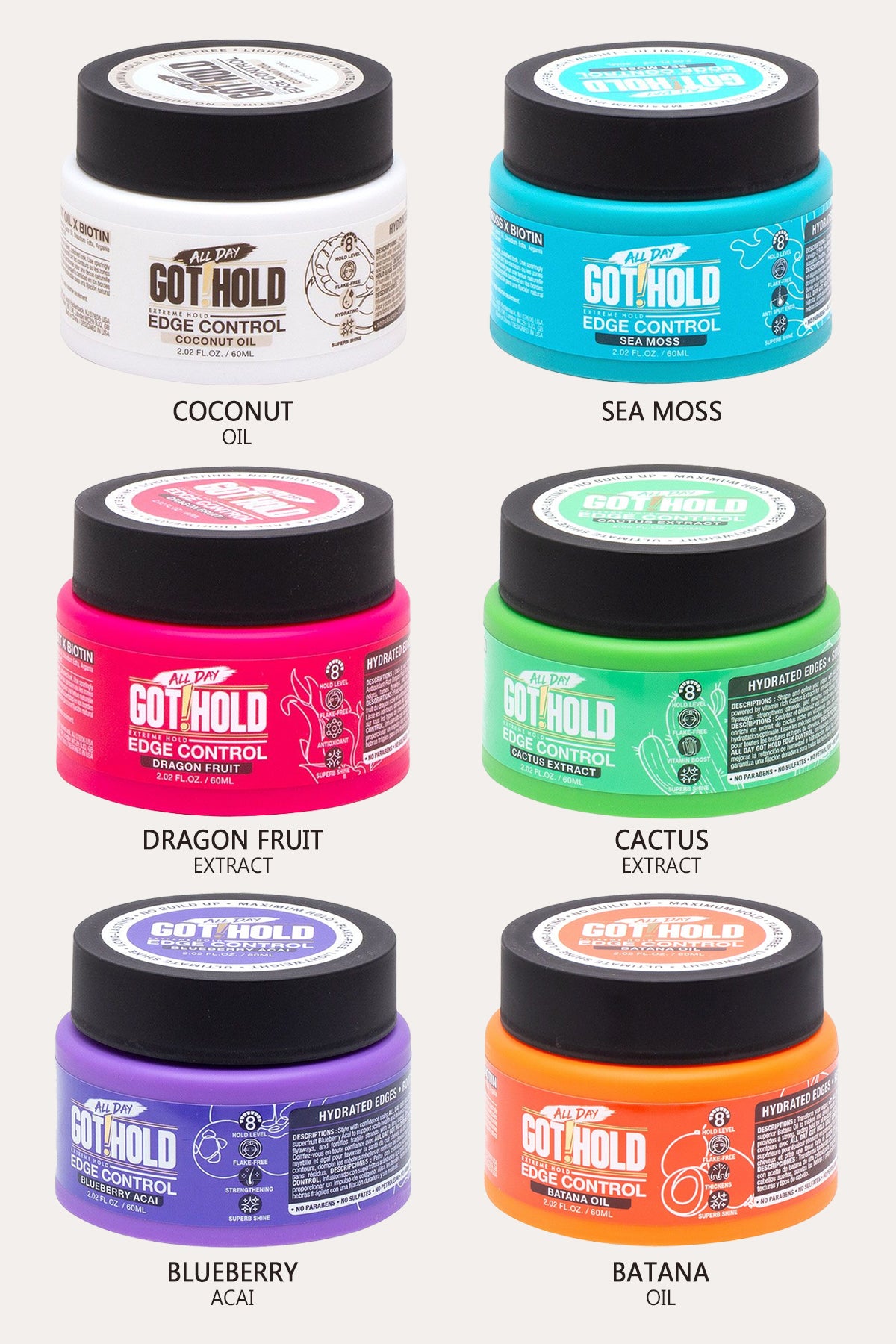 ALL DAY GOT HOLD EDGE CONTROL 2oz - BSW BEAUTY CANADA