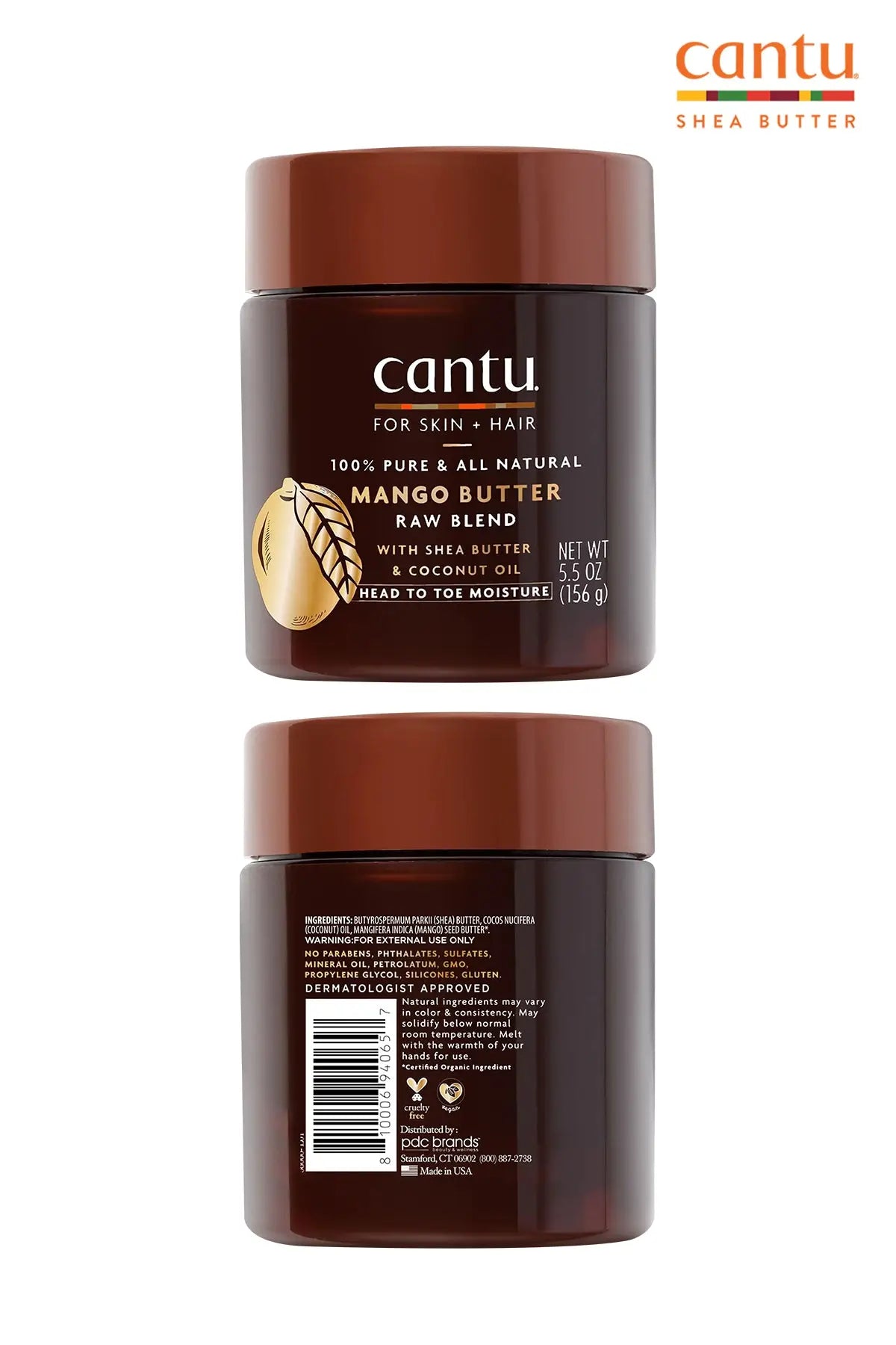 CANTU FOR SKIN & HAIR MANGO BUTTER  5.5oz - BSW BEAUTY CANADA