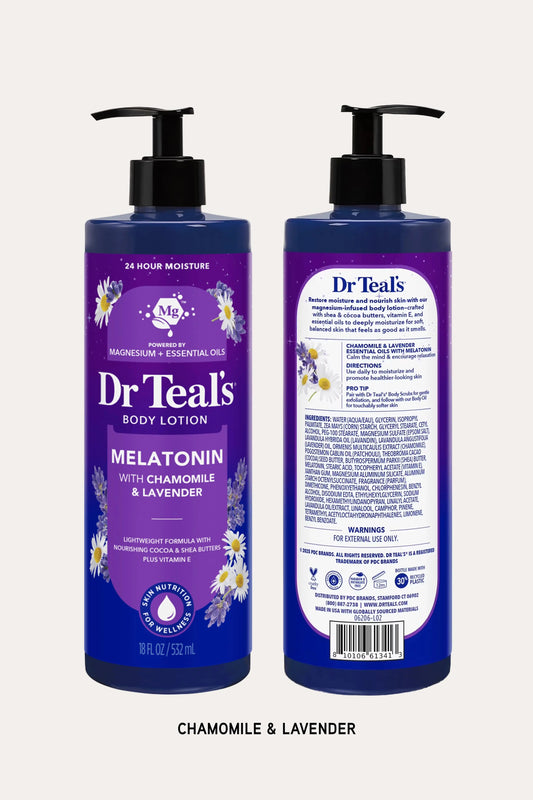 DR TEAL'S BODY LOTION (2 types) DR TEAL'S