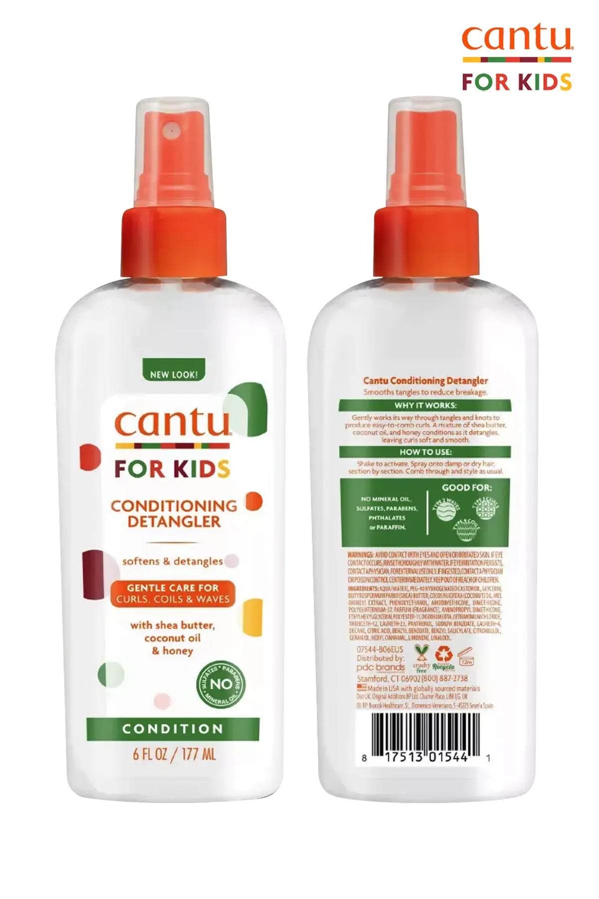 CANTU CARE FOR KIDS CONDITIONING DETANGLER 6oz - BSW BEAUTY CANADA