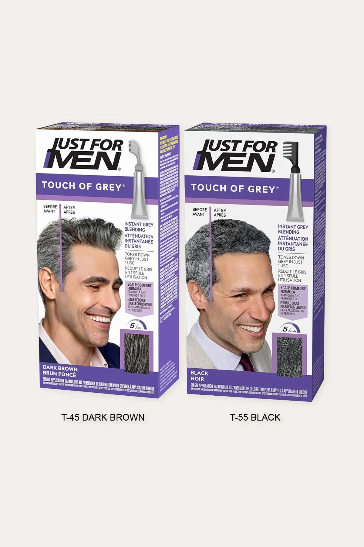 JUST FOR MEN TOUCH OF GRAY - 2 COLOR JUST FOR MEN