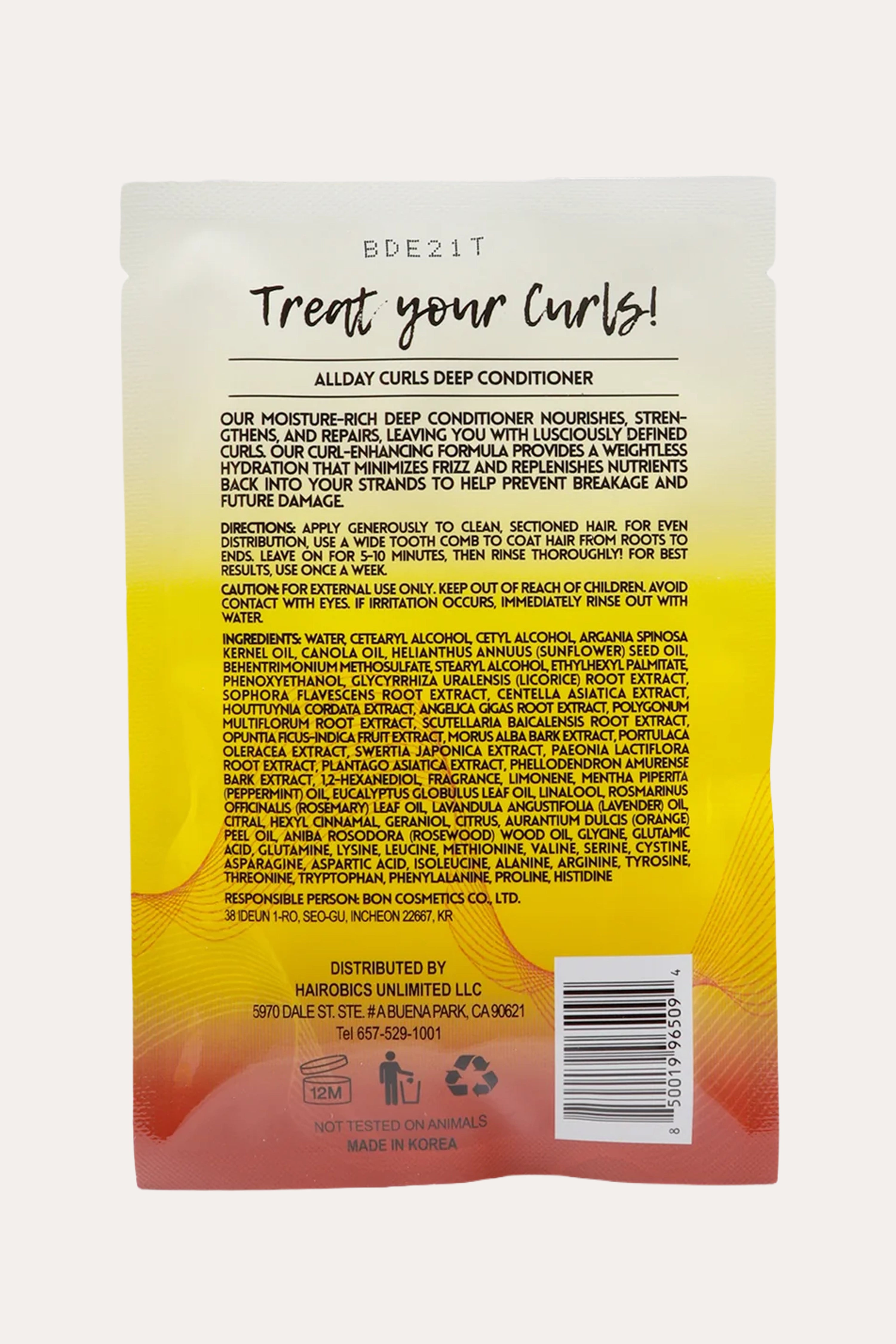 ALLDAY CURLS DEEP CONDITIONER ARGAN & PEPPERMINT 1.75oz