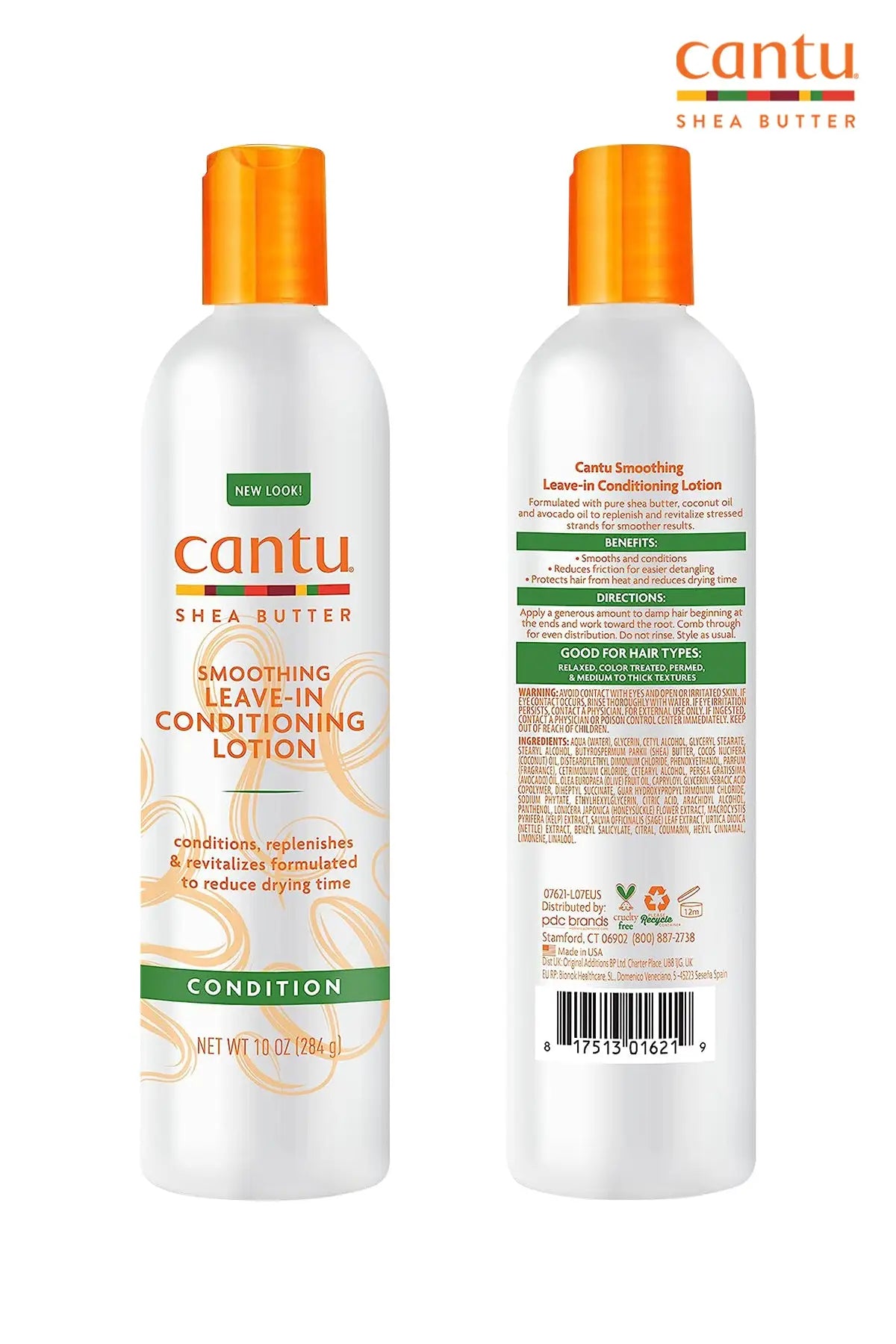 CANTU SHEA BUTTER SMOOTHING LEAVE-IN CONDITIONING LOTION 10oz - BSW BEAUTY CANADA