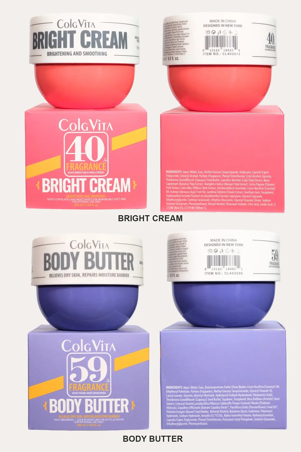 COLG VITA FACE/BODY CREAM 8.5oz