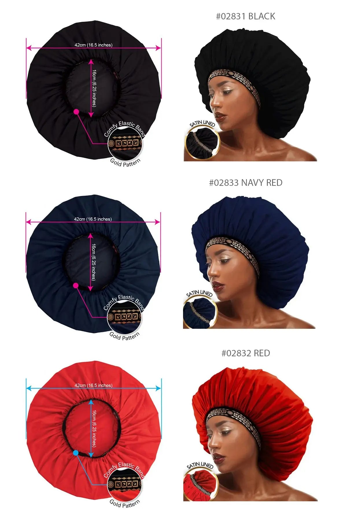 BEAUTY TOWN WIDE KNIT BONNET CAP - BSW BEAUTY CANADA