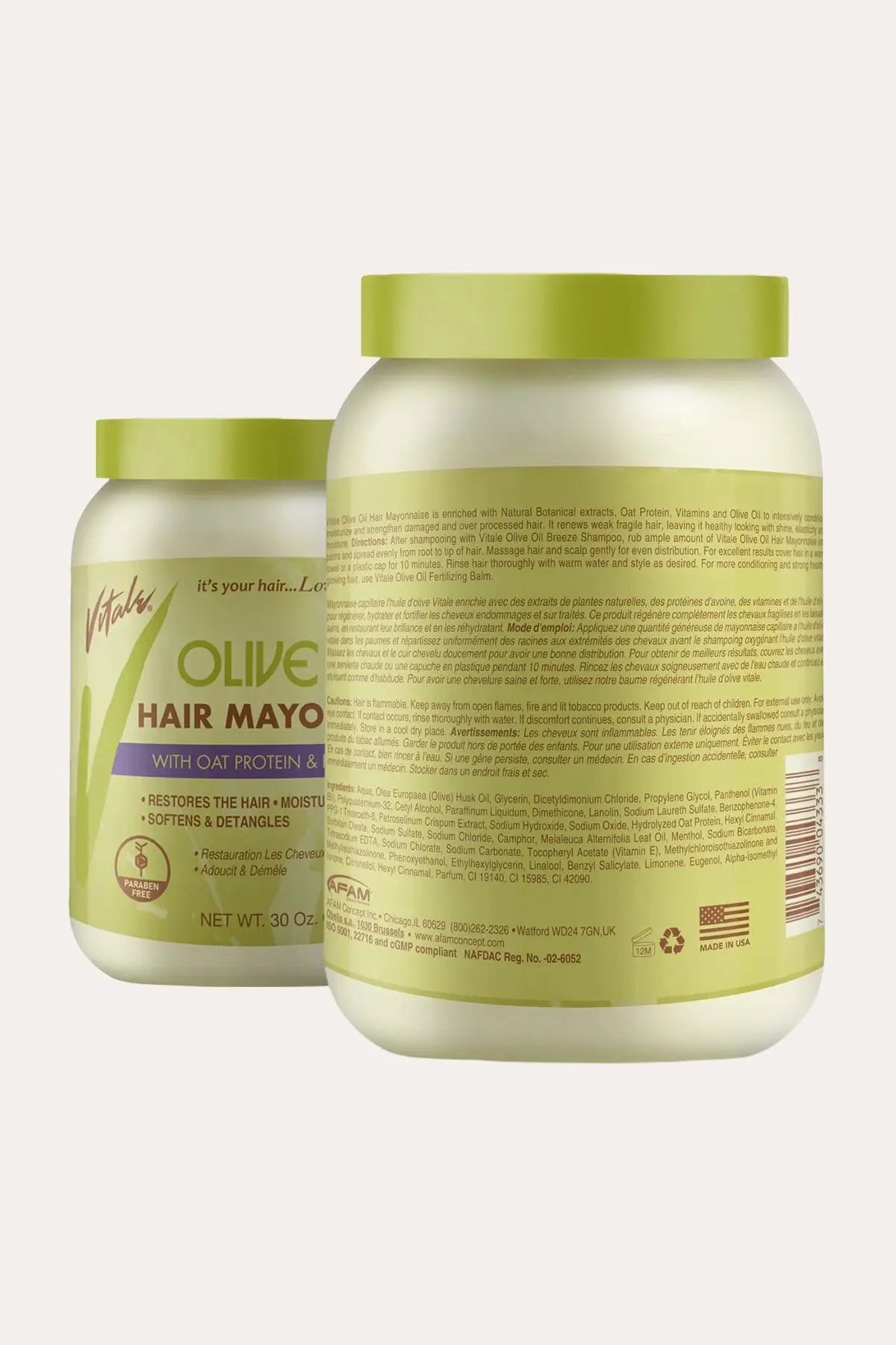 VITALE OLIVE OIL HAIR MAYONNAISE VITALE