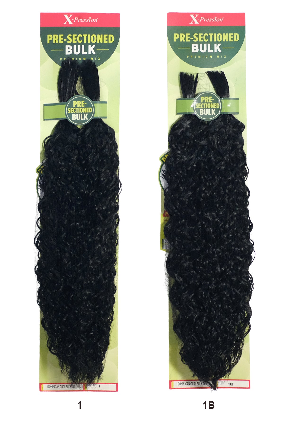 OUTRE X-PRESSION PRE - SECTIONED DOMINICAN CURL BULK 18