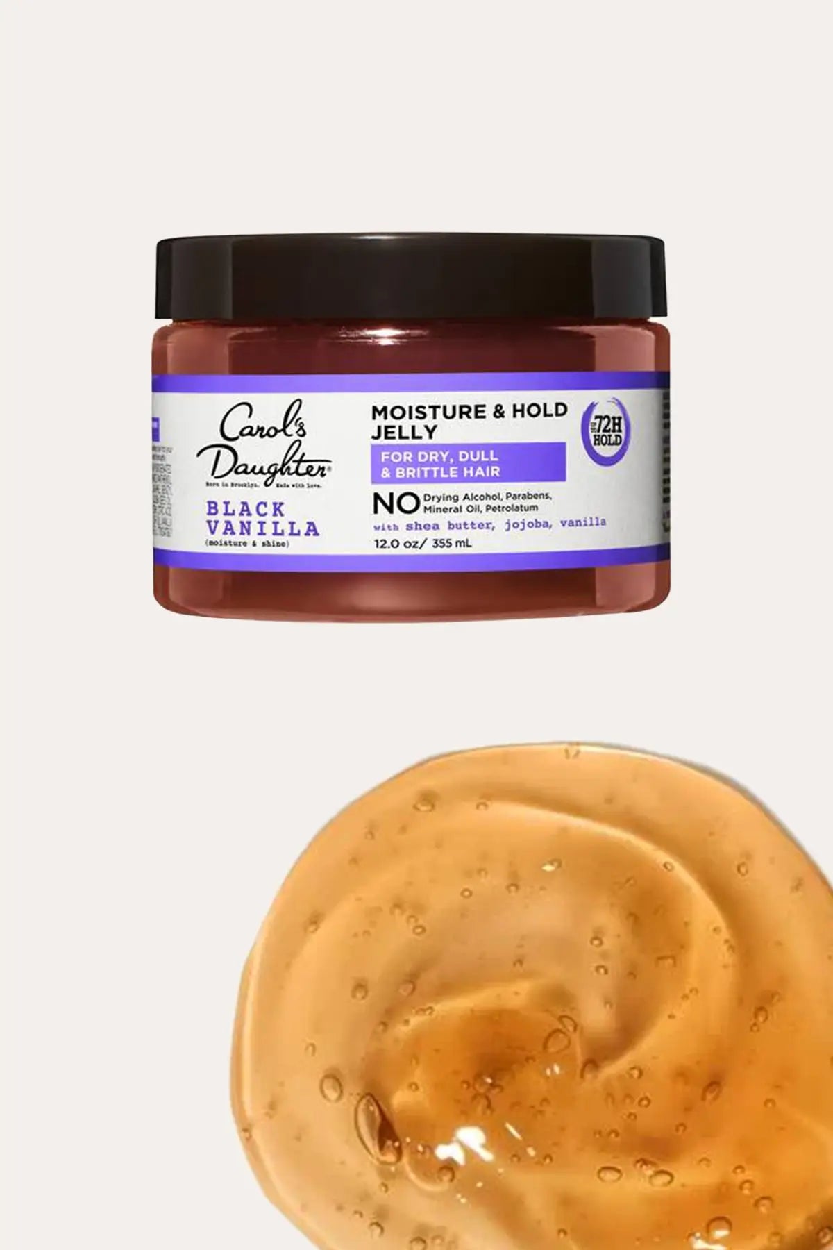 CAROLS DAUGHTER BLACK VANILLA MOISTURE JELLY 12oz - BSW BEAUTY CANADA