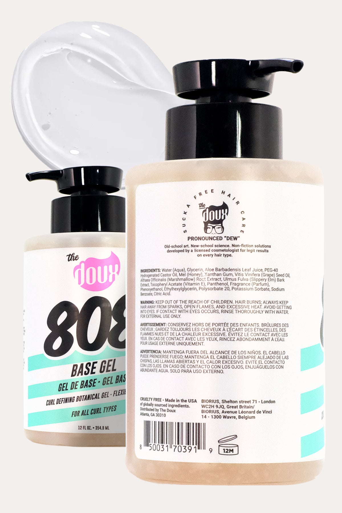 THE DOUX 808 BASE GEL 12oz