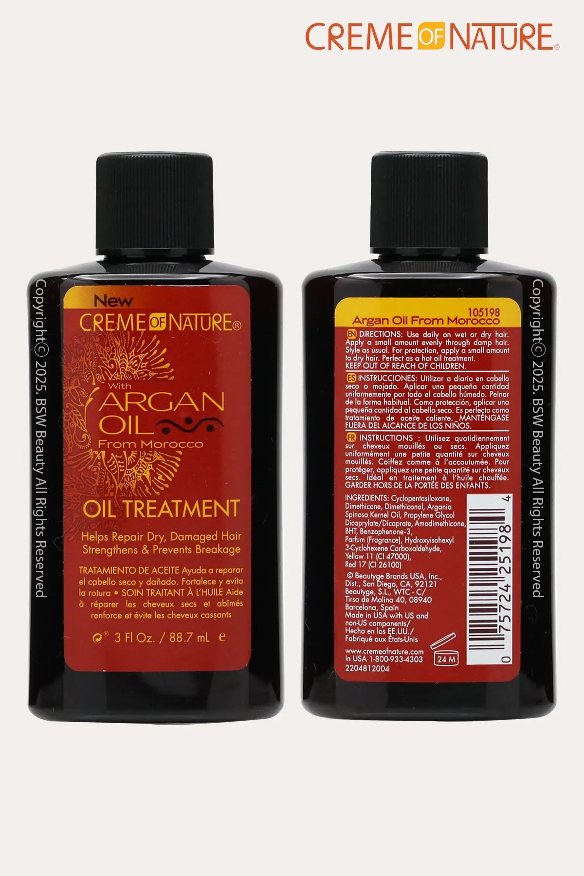 CREME OF NATURE ARGAN OIL OIL TREATMENT 3oz