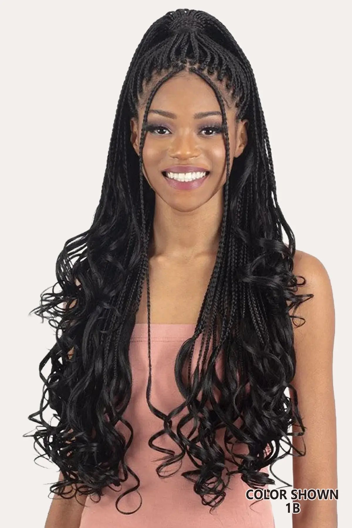 SHAKE N GO FREETRESS 3X FRENCH CURL BRAID 22" SHAKE N GO
