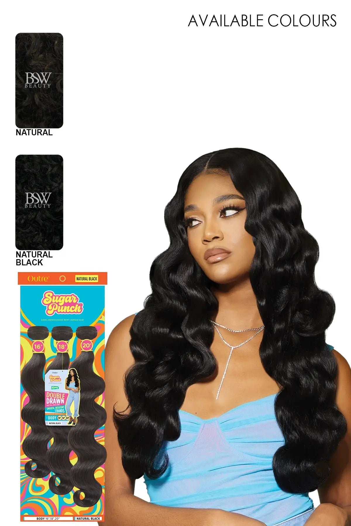 OUTRE SUGAR PUNCH - BODY WAVE MULTI 3PCS - BSW BEAUTY CANADA