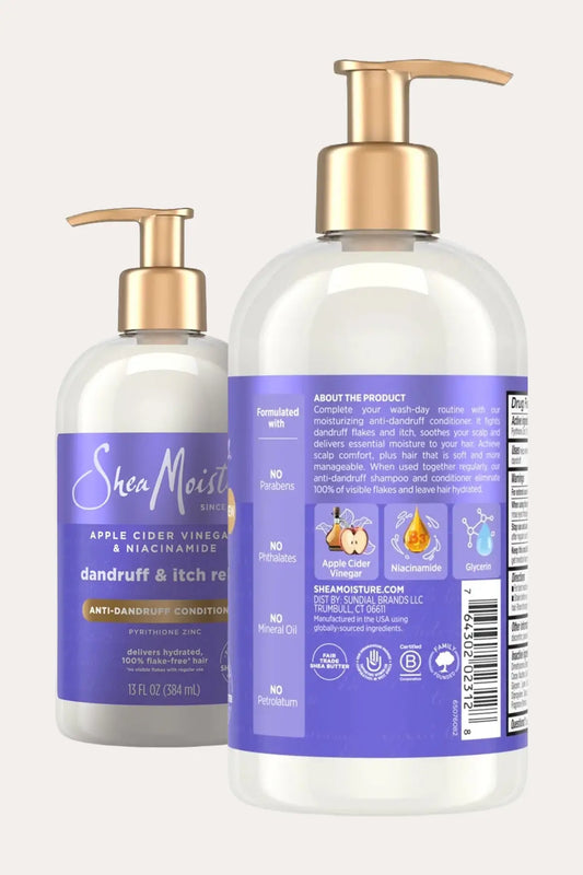 SHEA MOISTURE APPLE CIDER VINEGAR ANTI-DANDRUFF CONDITIONER 13oz SHEA MOISTURE