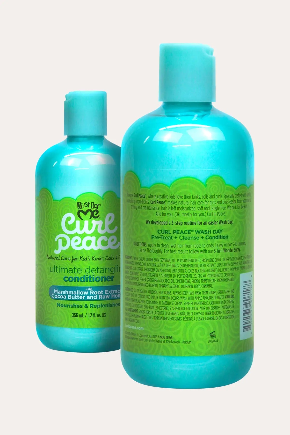 JUST FOR ME CURL PEACE ULTIMATE DETANGLING CONDITIONER 12oz - BSW BEAUTY CANADA