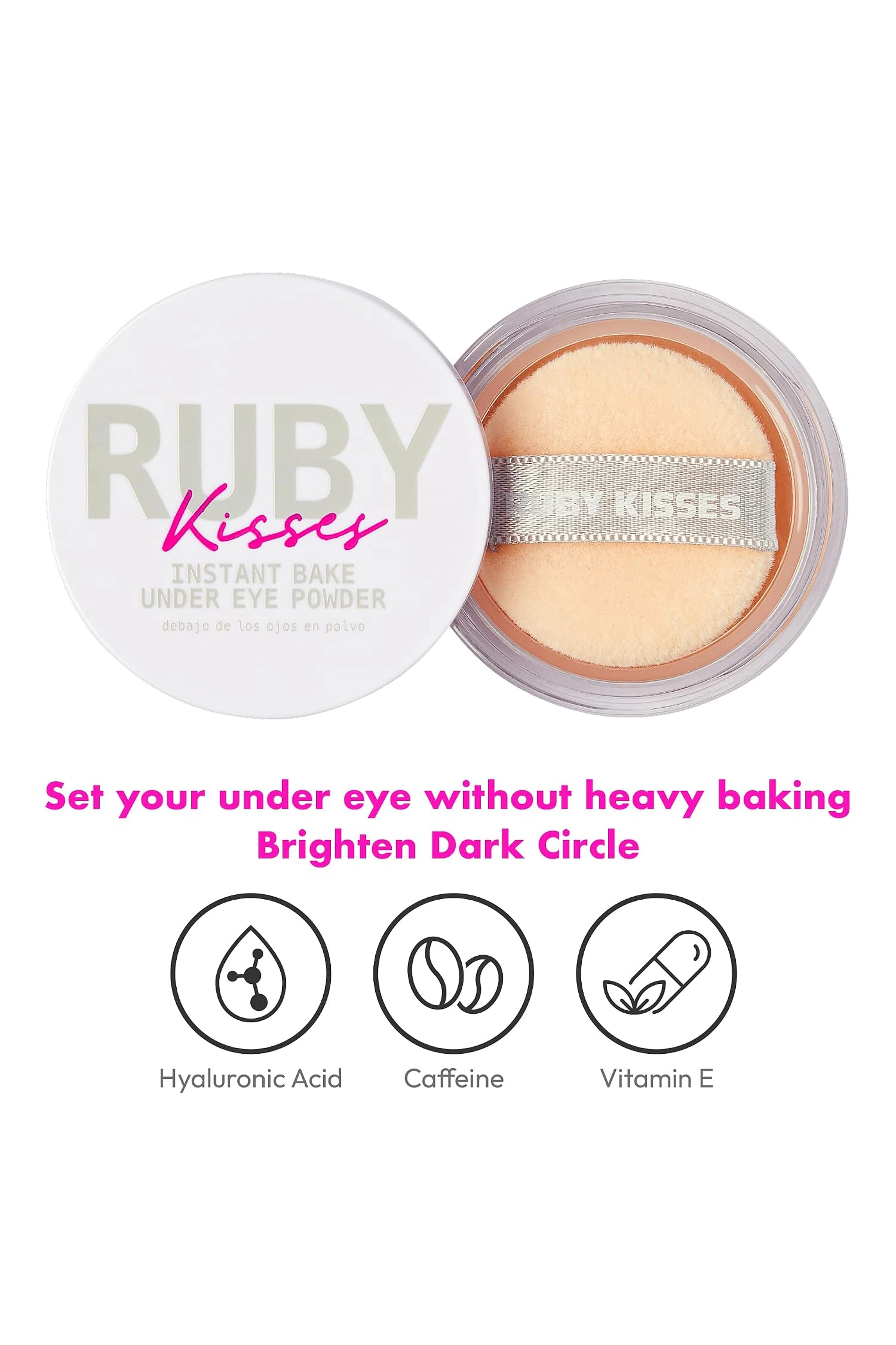 RUBY KISSES INSTANT BAKE UNDER EYE POWDER