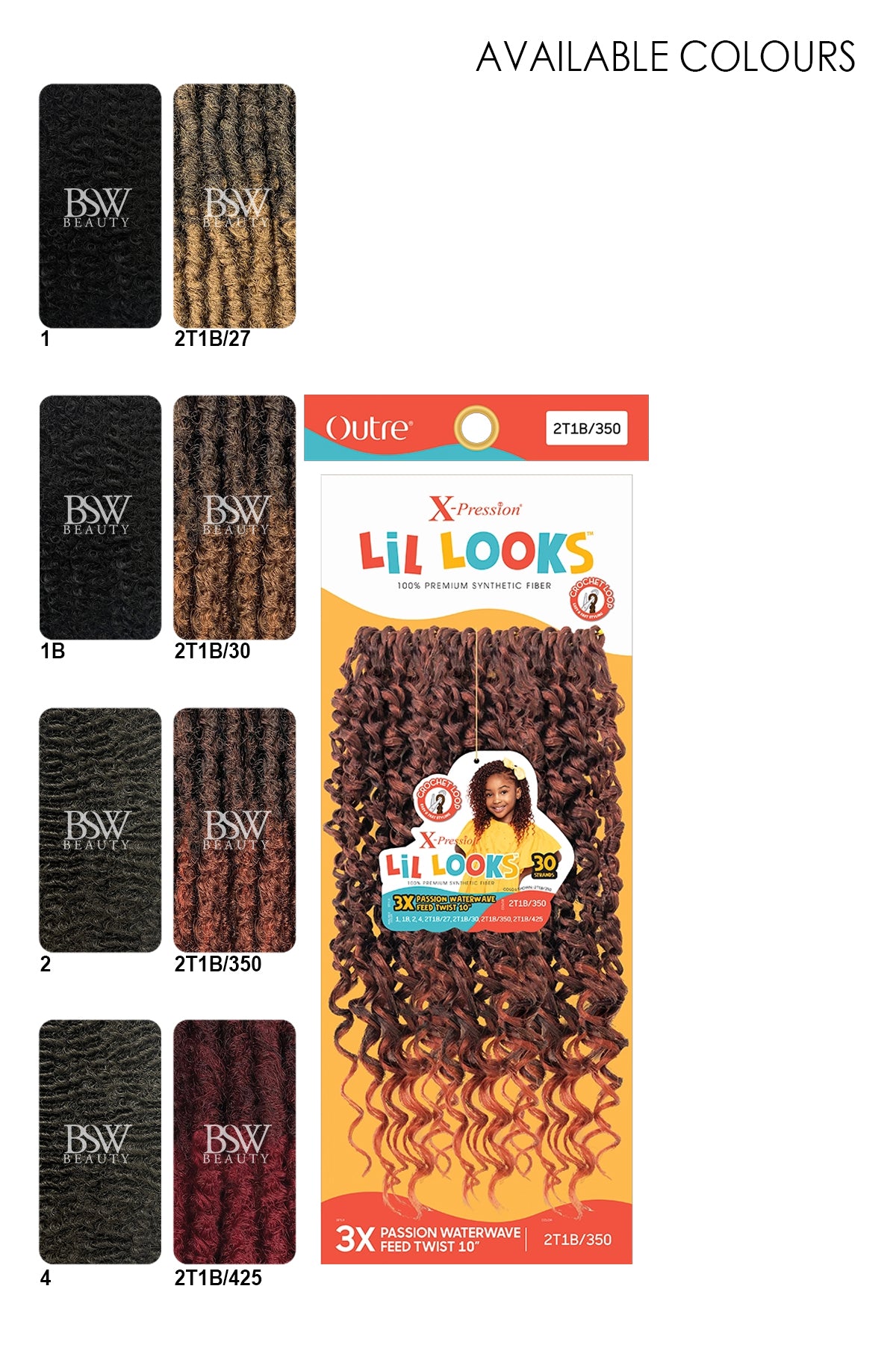 OUTRE LIL LOOKS 3X PASSION WATERWAVE FEED 10" - BSW BEAUTY CANADA